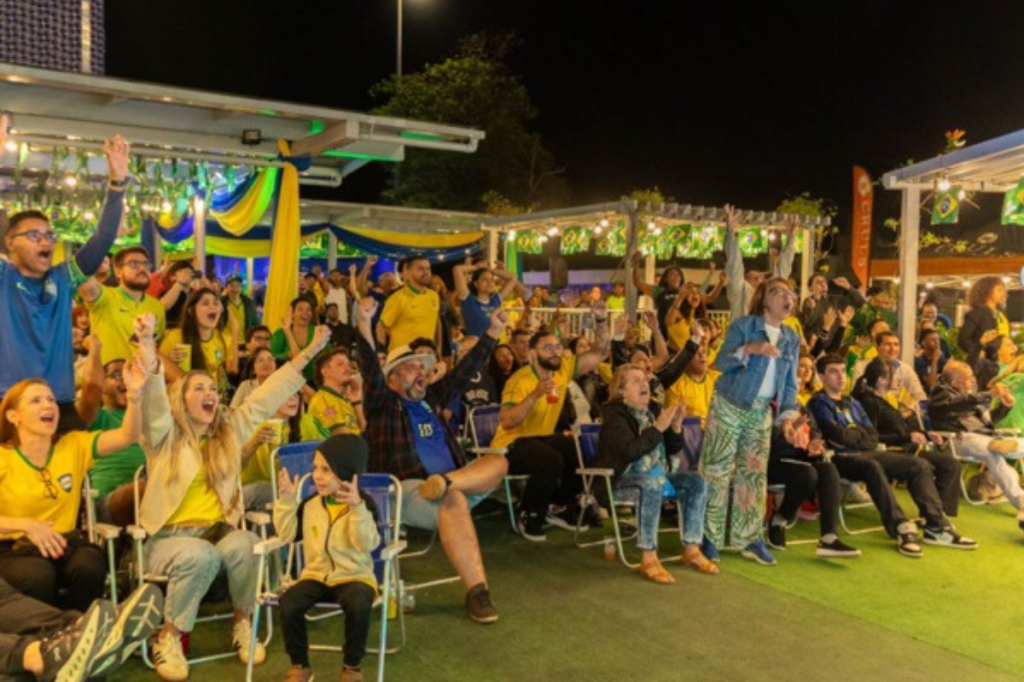 W3 Sul será tomada pelo verde e amarelo em festa do Sesc-DF para Brasil x&nbsp;Noruega